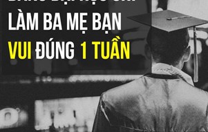 Trượt đại học thì phải làm sao: Đỗ hay trượt không làm thay đổi giá trị con người, điểm số không thể chứng minh bạn có thành công hay không