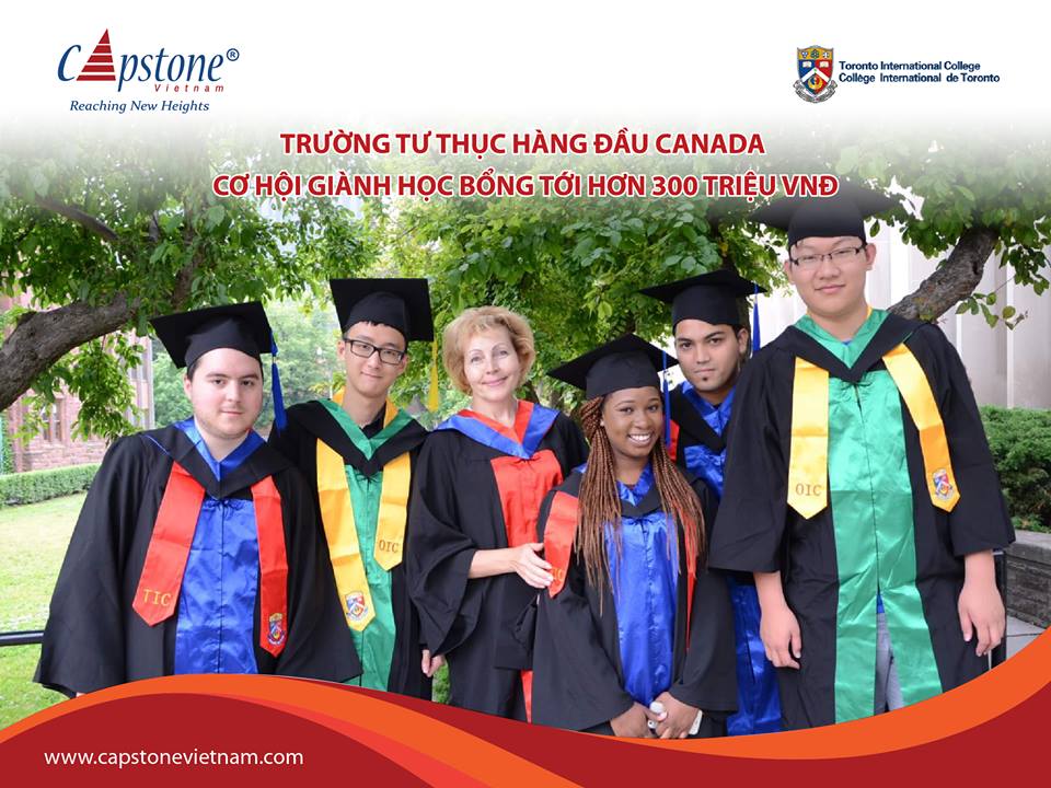HỌC TẬP TẠI TORONTO INTERNATIONAL COLLEGE - TRƯỜNG TƯ THỤC HÀNG ĐẦU CANADA VÀ CƠ HỘI GIÀNH HỌC BỔNG HƠN 300 TRIỆU VNĐ