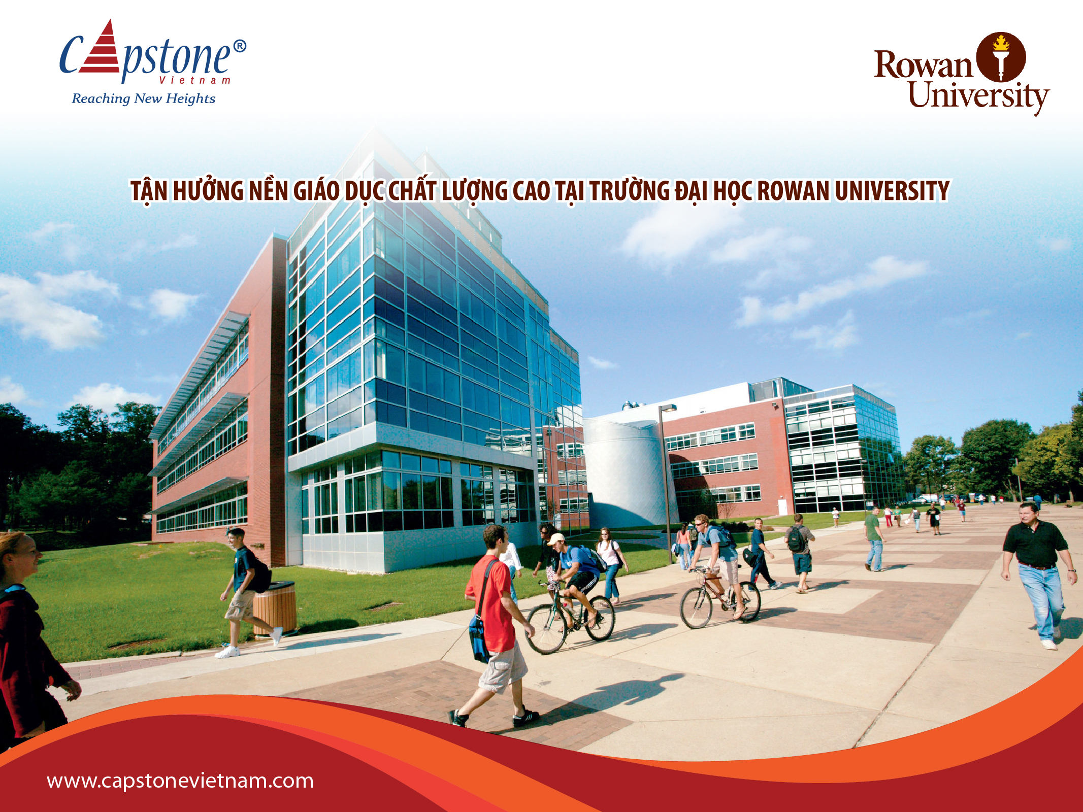 CƠ HỘI TẬN HƯỞNG NỀN GIÁO DỤC CHẤT LƯỢNG CAO TẠI TRƯỜNG ĐẠI HỌC ROWAN UNIVERSITY