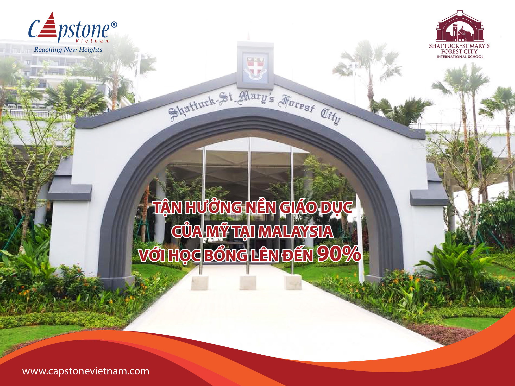 TẬN HƯỞNG NỀN GIÁO DỤC CỦA MỸ TẠI MALAYSIA VỚI HỌC BỔNG LÊN ĐẾN 90% - CHỈ CÓ TẠI SHATTUCK ST. MARY'S