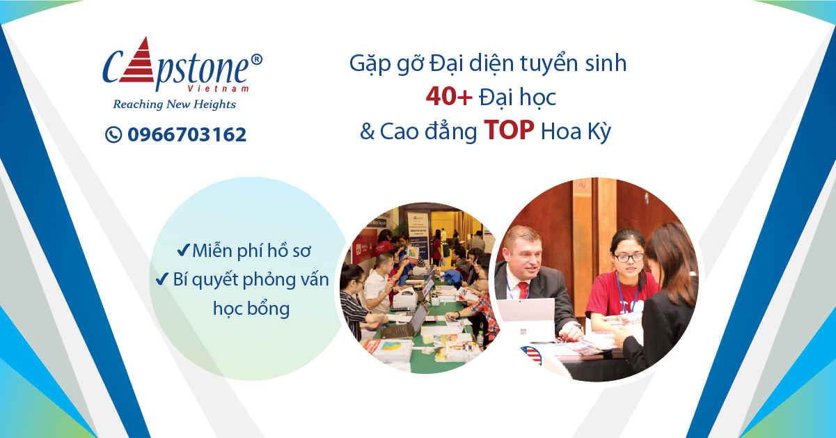 Triển lãm du học StudyUSA - Đại học & Cao đẳng Hoa Kỳ 2018 – Sự kiện giáo dục không thể bỏ qua!