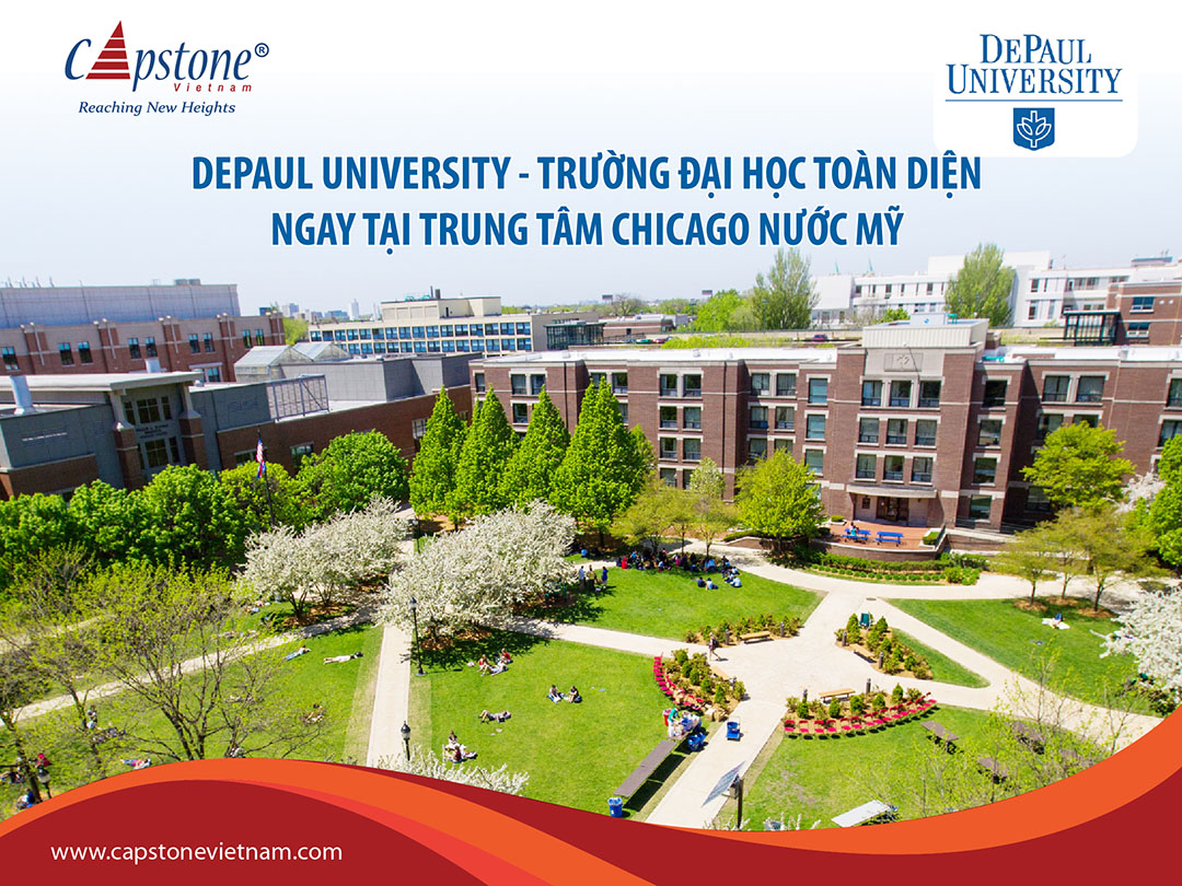 DEPAUL UNIVERSITY - TRƯỜNG ĐẠI HỌC TOÀN DIỆN NGAY TẠI TRUNG TÂM CHICAGO NƯỚC MỸ