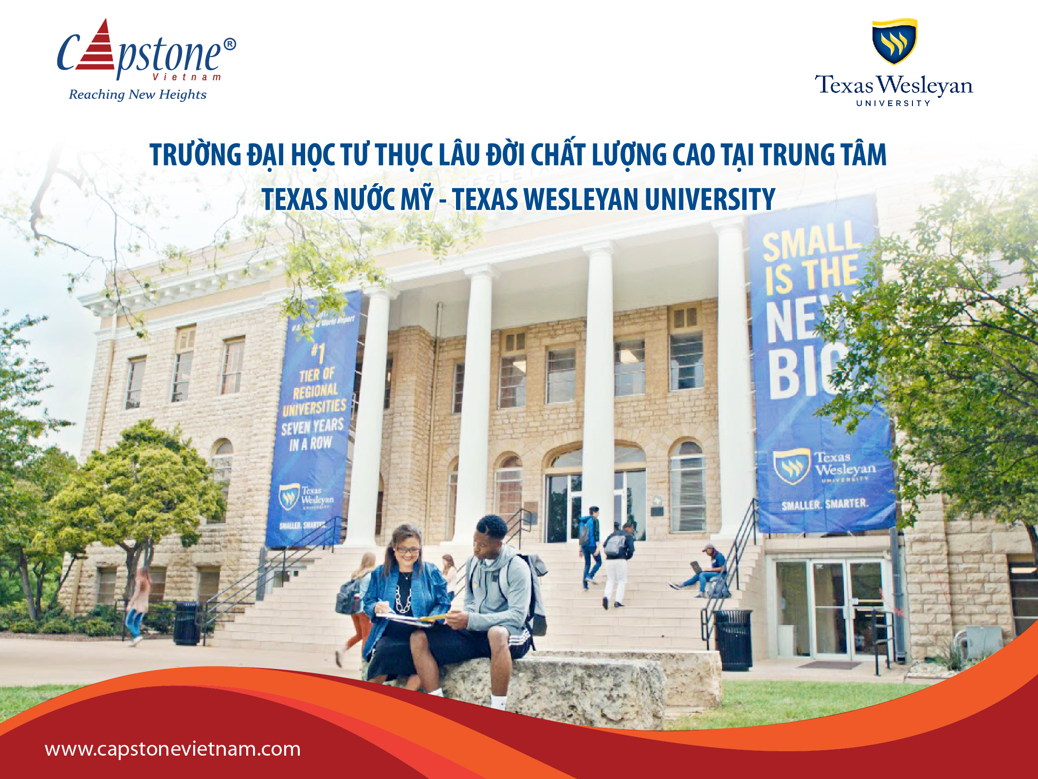TRƯỜNG ĐẠI HỌC TƯ THỤC LÂU ĐỜI CHẤT LƯỢNG CAO TẠI TRUNG TÂM TEXAS NƯỚC MỸ - TEXAS WESLEYAN UNIVERSITY