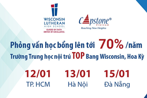 Phỏng vấn học bổng lên tới 70%/năm trường Trung học TOP Mỹ