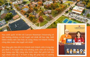 Carson-Newman University (C-N) – Điểm đến lý tưởng cho những học sinh yêu thích môi trường học thân thiện, hài hòa.