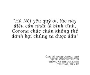Hà Nội yêu quý ơi, lúc này điều cần nhất là bình tĩnh