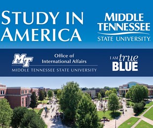 HỌC BỔNG DU HỌC ĐẾN 50% TẠI MIDDLE TENNESSEE STATE UNIVERSITY - ĐẠI HỌC TỐT NHẤT Ở MỸ