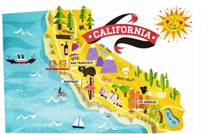 Các trường trung học tại bang California tham dự 