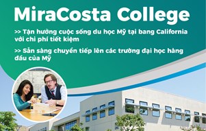 Du học Mỹ bang California tại MiraCosta College - đảm bảo cơ hội chuyển tiếp các trường TOP bang, học phí chỉ từ 200 triệu/năm