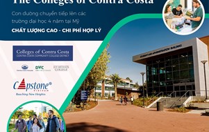 The Colleges of Contra Costa - Trải nghiệm chương trình 2+2 tại California với chi phí hợp lý và hơn thế nữa !