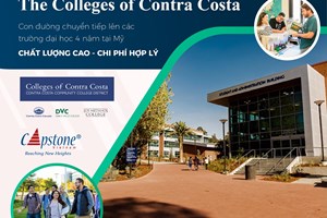 The Colleges of Contra Costa - Trải nghiệm chương trình 2+2 tại California với chi phí hợp lý và hơn thế nữa !