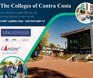 The Colleges of Contra Costa - Trải nghiệm chương trình 2+2 tại California với chi phí hợp lý và hơn thế nữa !