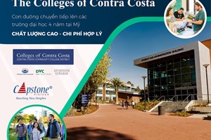 Colleges of Contra Costa- Từ vùng vịnh San Francisco đến với giấc mơ Đại Học