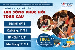 TRIỂN LÃM DU HỌC QUỐC TẾ MÙA THU 2021 - LÀN SÓNG PHỤC HỒI TOÀN CẦU