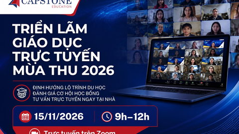 TRIỂN LÃM GIÁO DỤC TRỰC TUYẾN MÙA THU 2026