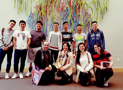 Cậu bạn du học sinh dễ thương cùng niềm đam mê với ngành Khoa học máy tính