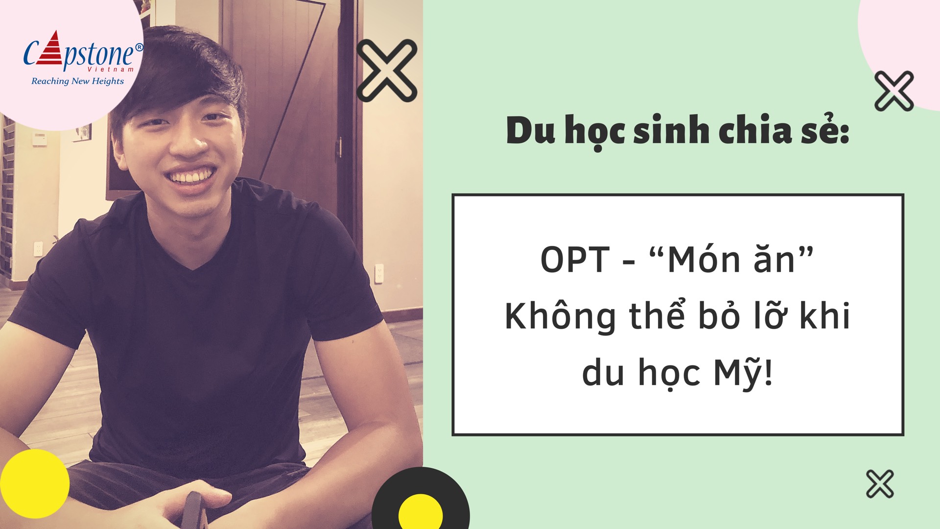 Không thể bỏ lỡ OPT khi du học Mỹ - Chia sẻ từ du học sinh Mỹ Bùi Việt Anh