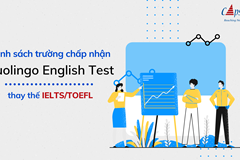 Tham khảo danh sách những trường đã chấp nhận Duolingo English Test thay thế IELTSTOEFL