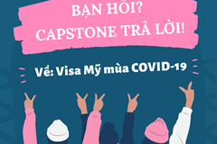 VISA MỸ MÙA COVID-19 Bạn hỏi  Capstone trả lời !