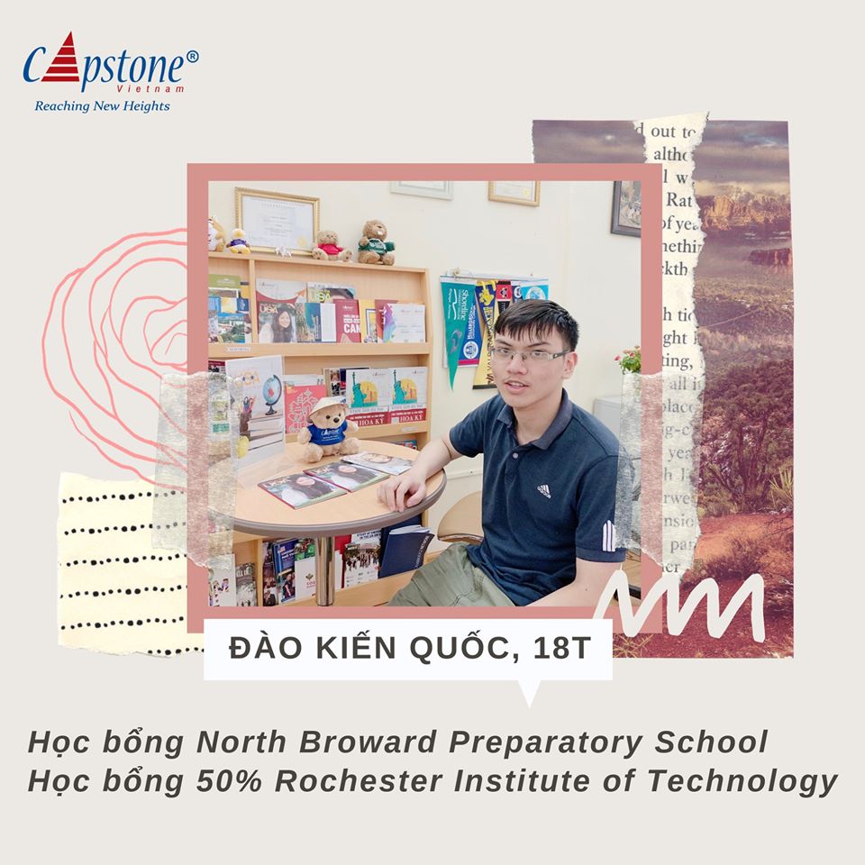 Chúc mừng Đào Kiến Quốc - cậu bạn kỹ sư tương lai với suất học bổng 50% tại Rochester Institute of Technology