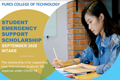 HỌC BỔNG TỪ PURES COLLEGE NHẰM HỖ TRỢ SINH VIÊN VIỆT NAM DO TÁC ĐỘNG CỦA COVID-19