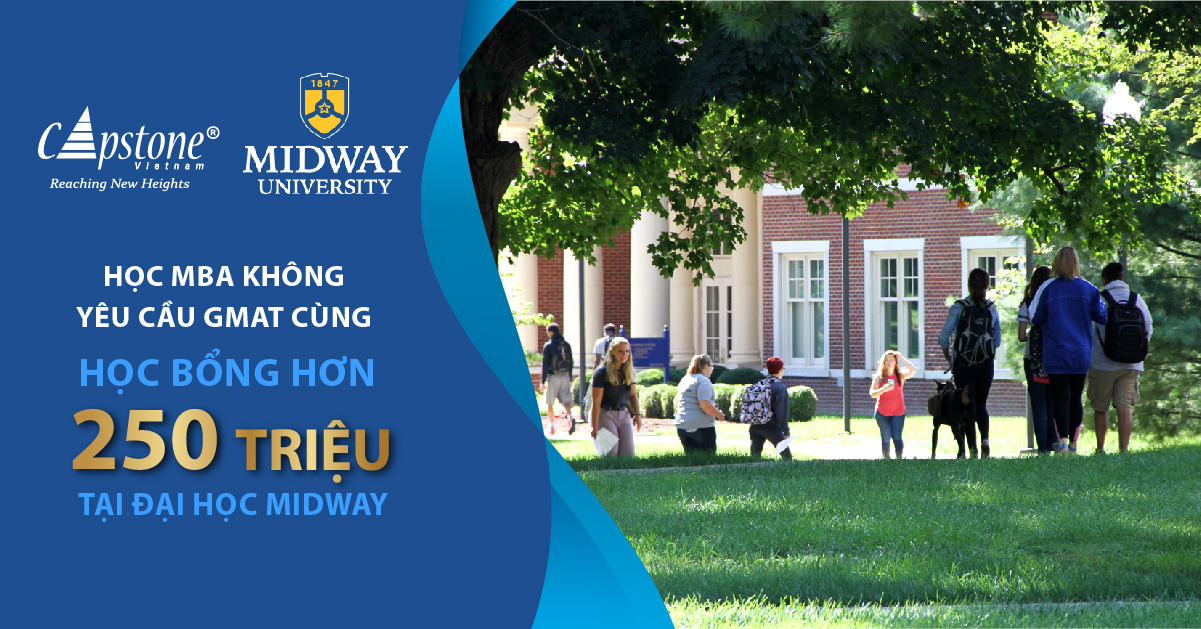 CHI PHÍ HỌC TẬP HỢP LÝ CÙNG HỌC BỔNG 250 TRIỆU TỪ ĐẠI HỌC MIDWAY