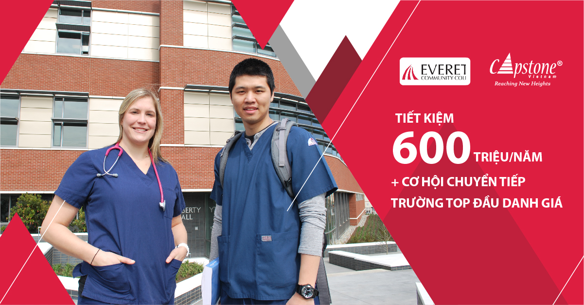 Cơ hội tốt nghiệp trường TOP Mỹ năm 20 tuổi từ trường Cao đẳng cộng đồng Everett