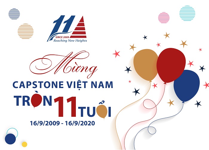 Capstone sau 11 năm thành lập Chúng tôi vẫn tiếp tục cùng nhau vươn tới những tầm cao mới!