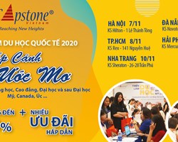 Tổng hợp học bổng du học bậc Trung học, Cao đẳng, Đại học, sau Đại học tại Triển lãm du học Quốc tế 2020 các trường Mỹ, Canada, Úc ...