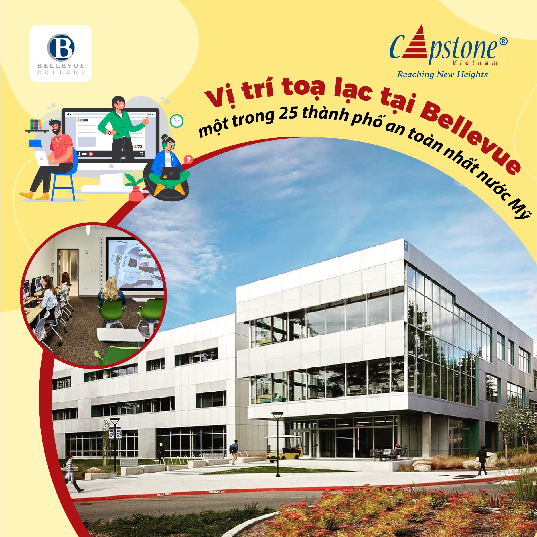 Bellevue College - ngôi trường Cao đẳng Cộng đồng lớn nhất tiểu bang Washington