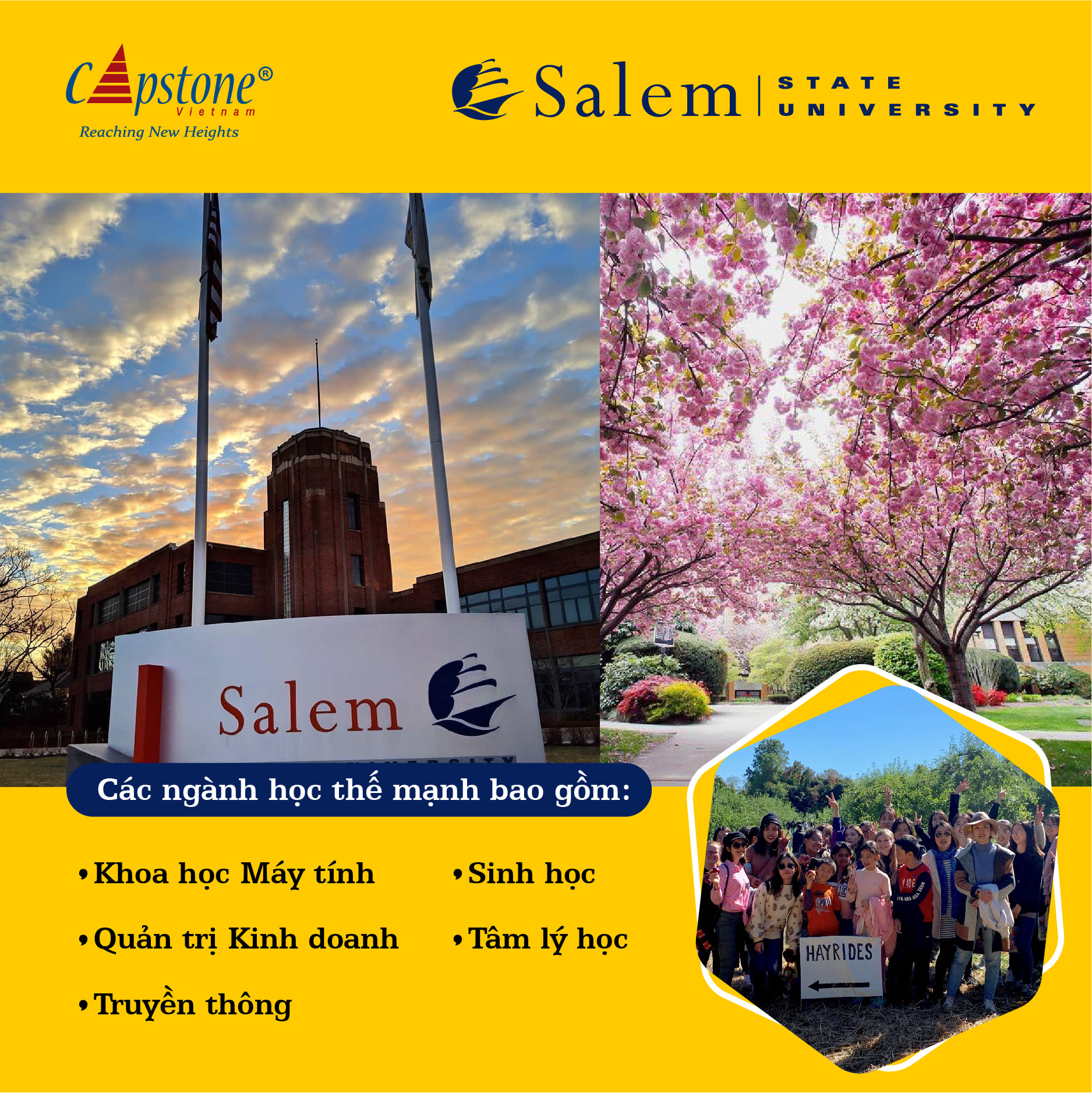 NHỮNG ĐIỂM HẤP DẪN KHÔNG THỂ BỎ QUA TỪ SALEM STATE UNIVERSITY