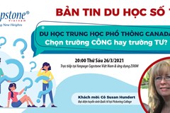 DU HỌC BẬC TRUNG HỌC PHỔ THÔNG TẠI CANADA 