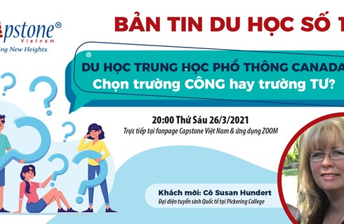 DU HỌC BẬC TRUNG HỌC PHỔ THÔNG TẠI CANADA 