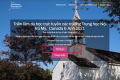 Hướng dẫn tham dự Triển lãm du học bậc Trung học các trường Nội trú Mỹ, Anh  Canada 2021