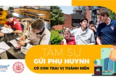 TÂM SỰ GỬI PHỤ HUYNH CÓ CON TRAI TUỔI VỊ THÀNH NIÊN
