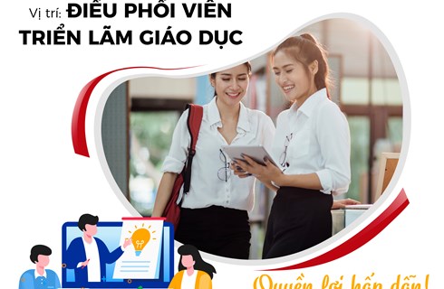 Capstone Việt Nam tuyển Điều phối viên triển lãm du học tại Hà Nội, Nha Trang và Tp Hồ Chí Minh
