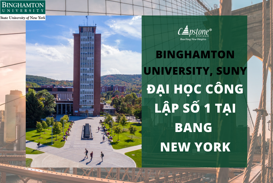 Binghamton University - Trường Đại học công lập hàng đầu bang New York