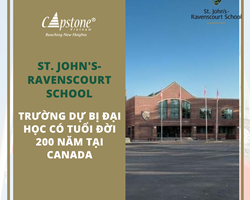 St. Johns-Ravenscourt School - Trường Dự bị Đại học 200 năm tuổi tại Canada
