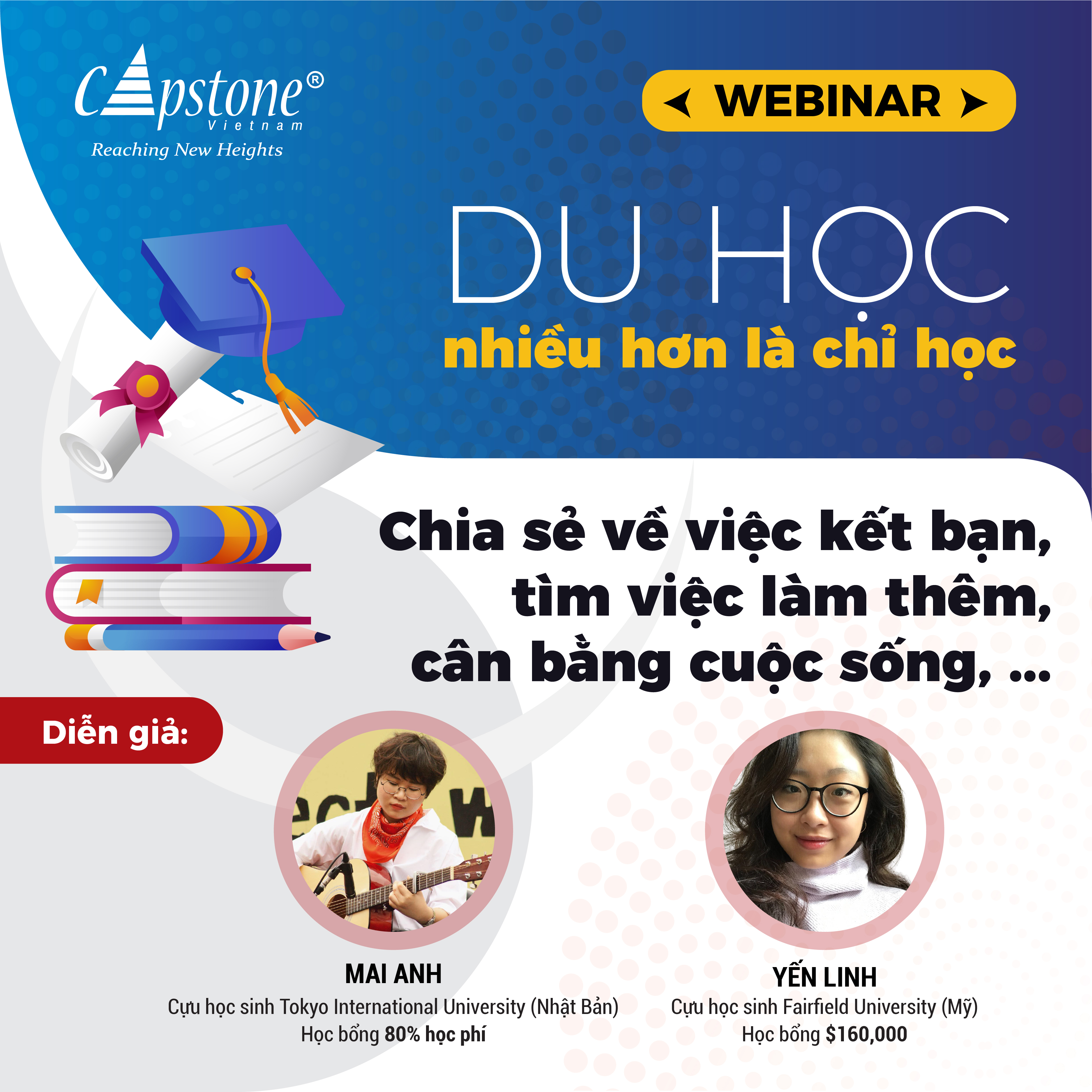 WEBINAR Du học - Nhiều hơn là chỉ học