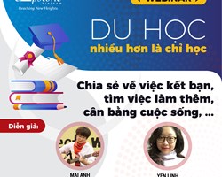 WEBINAR Du học - Nhiều hơn là chỉ học