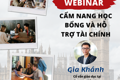 WEBINAR “Cẩm nang học bổng và hỗ trợ tài chính”