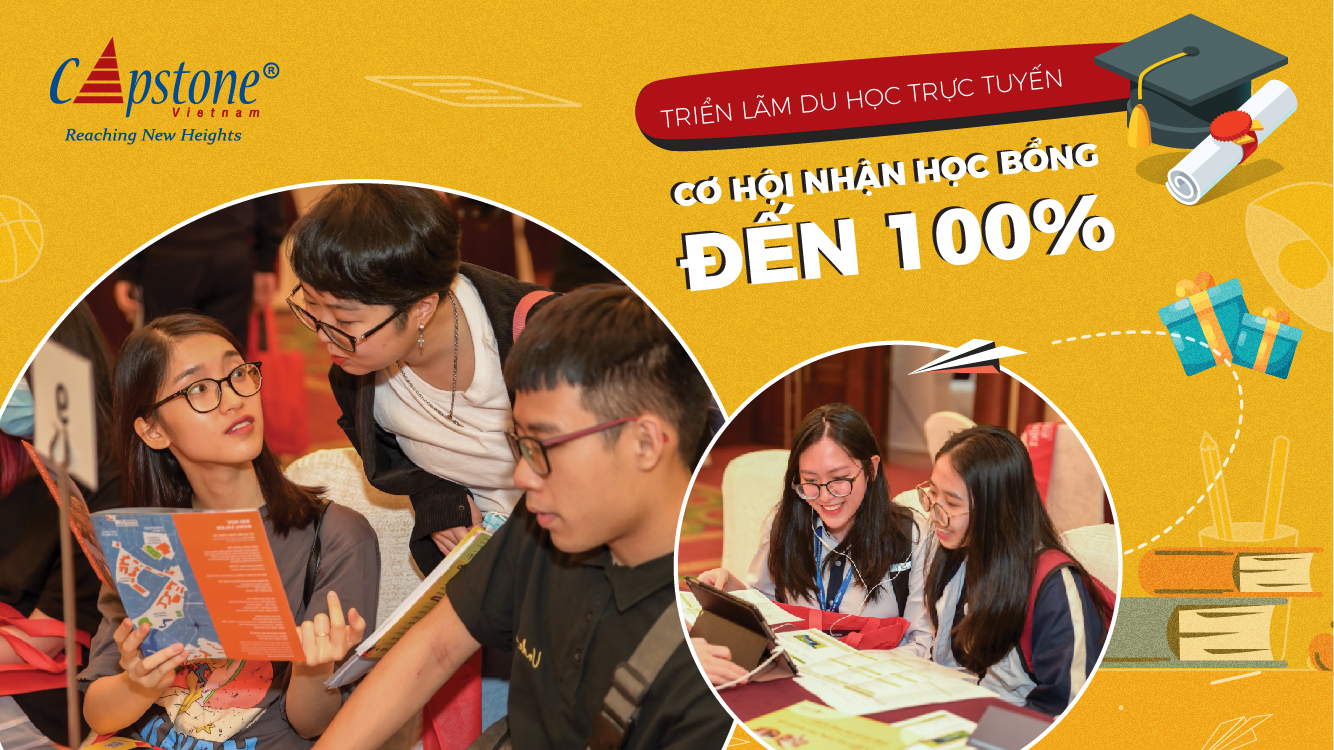 Hướng dẫn tham gia triển lãm du học trực tuyến - Capstone Fall Fair 2021