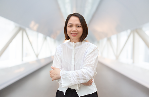Lê Thu Trâm - Quản lý văn phòng chi nhánh Hồ Chí Minh của Capstone Việt Nam