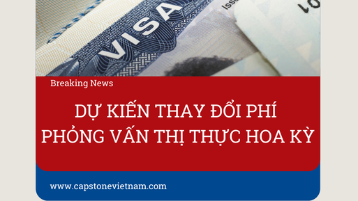 Đề xuất thay đổi phí phỏng vấn thị thực hoa kỳ 