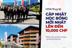 Vui cuối tuần với HỌC BỔNG 2022 mới toanh từ HTMi Thụy Sỹ
