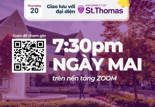 Chinh phục giấc mơ mỹ với học bổng lên đến 70% tại đại học St. Thomas