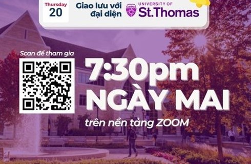 Chinh phục giấc mơ mỹ với học bổng lên đến 70% tại đại học St. Thomas