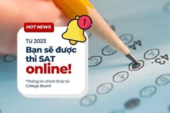 Từ năm 2023, bạn sẽ được thi SAT trên máy tính !