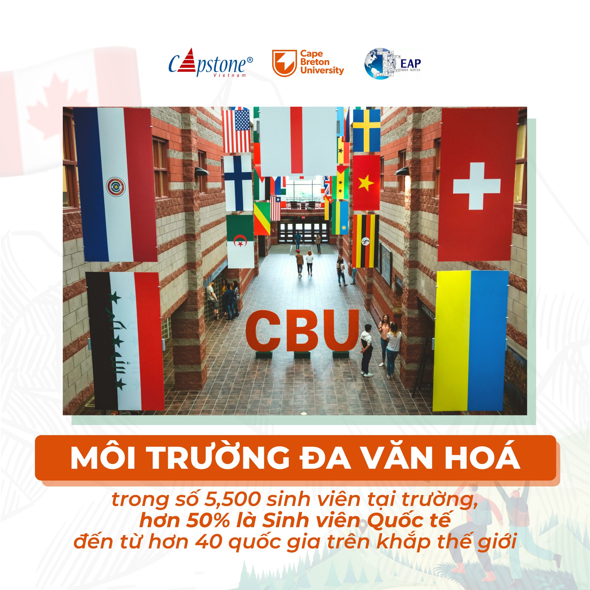 DU HỌC CANADA - KHI TIẾNG ANH KHÔNG CÒN LÀ TRỞ NGẠI VỚI 𝗖𝗔𝗣𝗘 𝗕𝗥𝗘𝗧𝗢𝗡 𝗨𝗡𝗜𝗩𝗘𝗥𝗦𝗜𝗧𝗬 𝗜𝗖𝗘𝗔𝗣 𝗡𝗢𝗩𝗔 𝗦𝗖𝗢𝗧𝗜𝗔