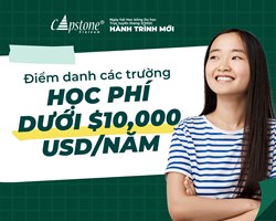 Điểm danh các trường có học phí dưới $10,000 USDnăm